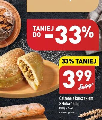 ALDI Calzone z kurczakiem oferta
