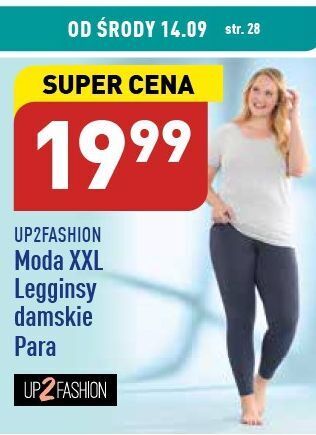 ALDI Legginsy damskie up2fashion oferta