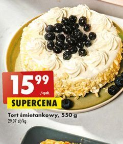 Biedronka Tort śmietankowy oferta
