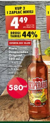 Biedronka Piwo desperados oferta