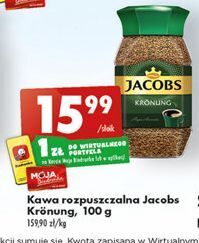 Biedronka Kawa jacobs kronung oferta