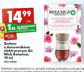 Biedronka Odświeżacz powietrza egzotyczna róża i afrykańskie geranium air wick botanica oferta