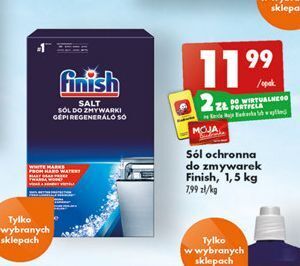 Biedronka Sól do zmywarek finish special salt oferta