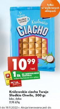 Biedronka Królewskie ciacho chałwa twoje słodkie chwile oferta