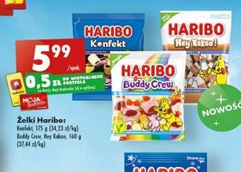 Biedronka Żelki haribo buddy crew oferta