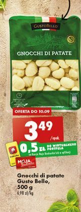 Biedronka Gnocchi di patate gustobello oferta