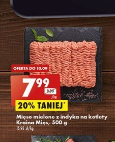 Biedronka Mięso na kotlety z indyka kraina mięs oferta