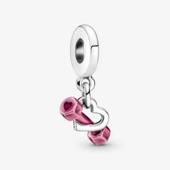 Pandora Zawieszka hantle i serce oferta