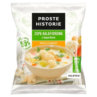 Żabka Proste historie zupa kalafiorowa z koperkiem 450 g oferta