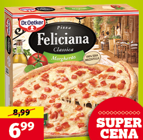 Społem Dr. oetker feliciana classica pizza margherita 325 g oferta