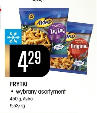 Chata Polska Aviko original frytki proste 450 g oferta