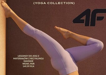 Legginsy damskie 4f