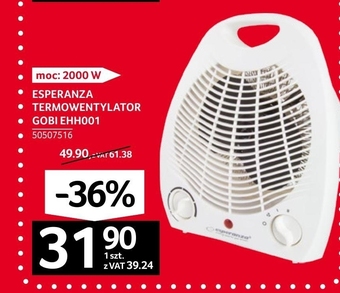 Selgros Termowentylator esperanza oferta