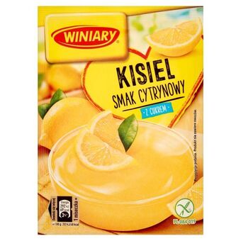 Winiary kisiel z cukrem smak cytrynowy 77 g