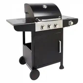 Auchan Gardenstar - grill gazowy indiana (alabama) emaliowany ruszt 3+1 11,5 kw oferta