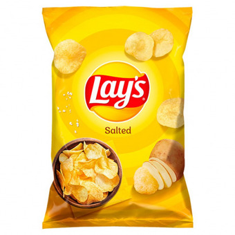 Auchan Lays - chipsy ziemniaczane solone. oferta