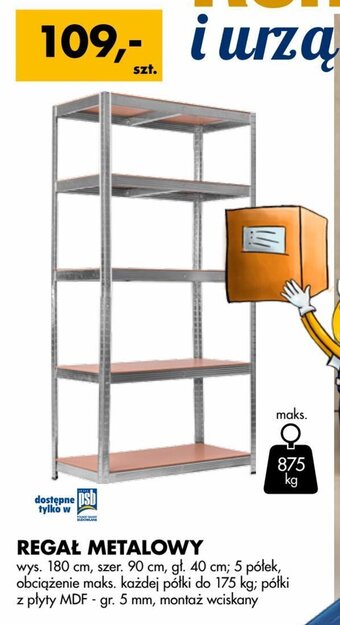 Mrówka Regał metalowy oferta