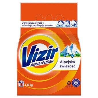 Blue Stop Vizir alpine fresh, proszek do prania aqua powder, 18 prań oferta