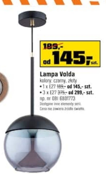 OBI Lampa oferta