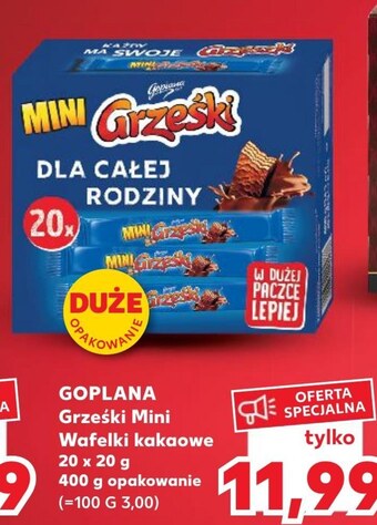 Kaufland Wafelki goplana oferta