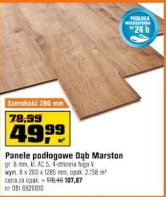 OBI Panele podłogowe oferta