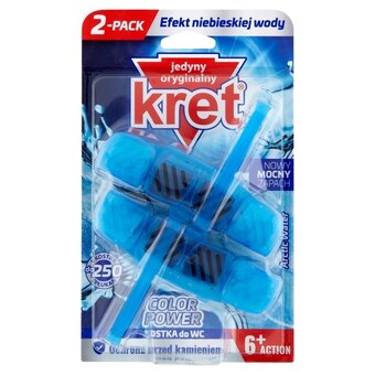 Kaufland Kret color power arctic water kostka do wc 2 x 40 g oferta