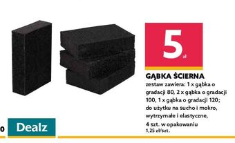 Dealz Gąbki ścierne oferta