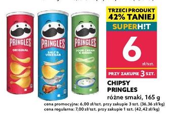 Dealz Chipsy sour cream-onion pringles oferta