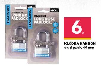 Dealz Kłódka wodoodporna 40 mm hannon oferta