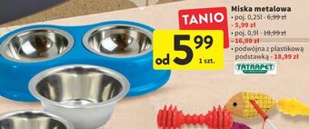 Intermarche Miska plastikowa podwójna tatrapet oferta