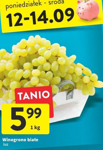 Intermarche Winogrona białe oferta