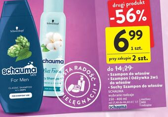 Intermarche Suchy szampon do włosów schauma miss fresh dry shampoo oferta