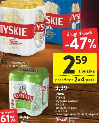 Intermarche Piwo tyskie 0.0% oferta