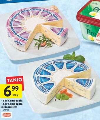 Intermarche Ser cambozola czosnkowy temar oferta