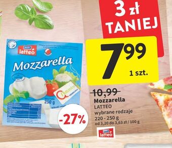 Intermarche Mozzarella biała latteo oferta