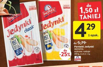 Intermarche Parówki klasyczne indykpol jedynki oferta