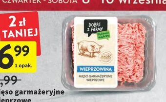 Intermarche Mięso mielone wieprzowe intermarche dobre z farmy oferta