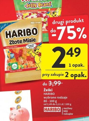 Intermarche Żelki haribo jelly beans oferta