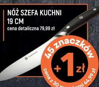 Intermarche Nóż szefa kuchni 19 cm masterchef oferta