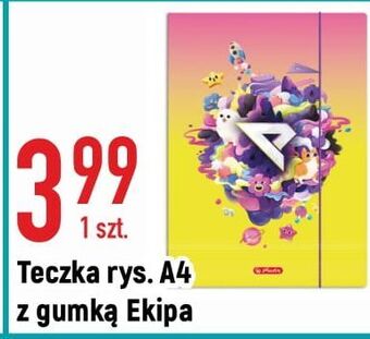 Teczka z gumką a4 ekipa herlitz