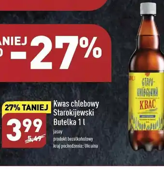 ALDI Kwas chlebowy starokijewski jasny oferta