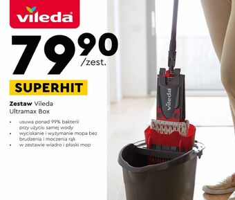 Biedronka Mop z wiadrem vileda ultramax oferta