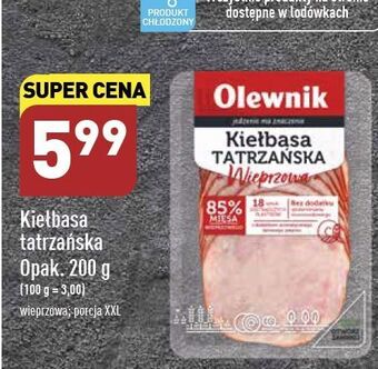 ALDI Kiełbasa tatrzańska olewnik oferta