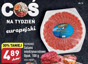 ALDI Salami międzynarodowe tremondi oferta
