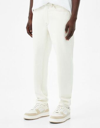 Bershka Jeansy vintage o kroju straight fit oferta