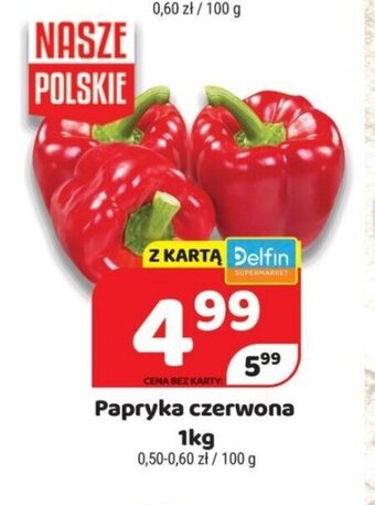 Delfin Papryka czerwona 1 kg oferta