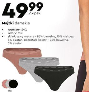 Biedronka Majtki damskie s-xl 4f oferta