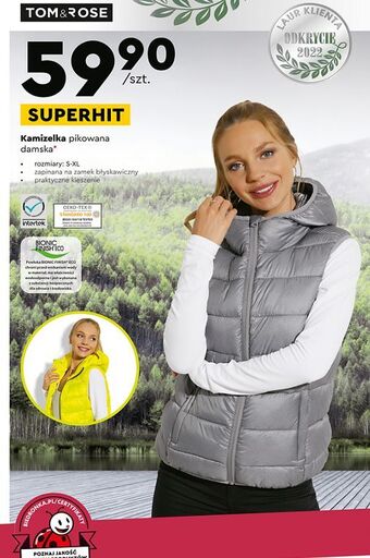 Biedronka Kamizelka damska s-xl tom & rose oferta