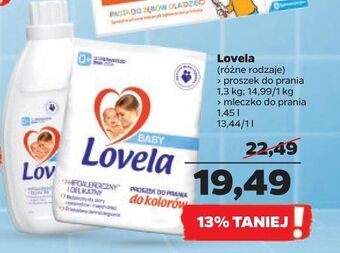 Proszek do prania kolorów lovela baby