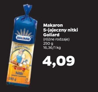 Netto Makaron 5 jajeczny nitki goliard oferta